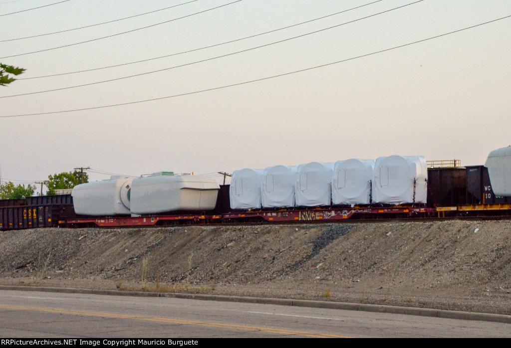 KRL Flat cars with load